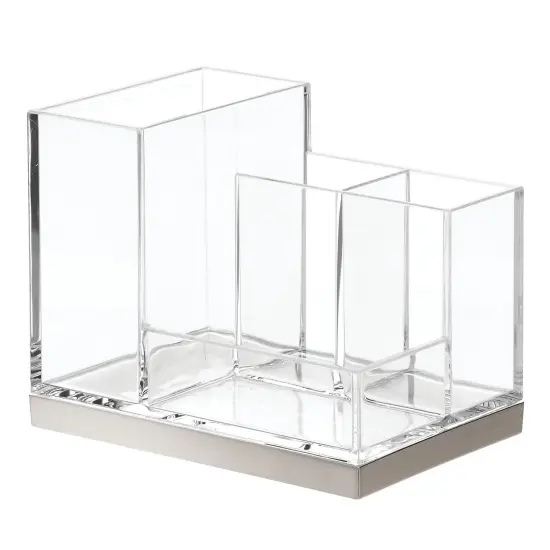 mDesign Toothbrush/Toothpaste Holder with 4 Compartments {4}