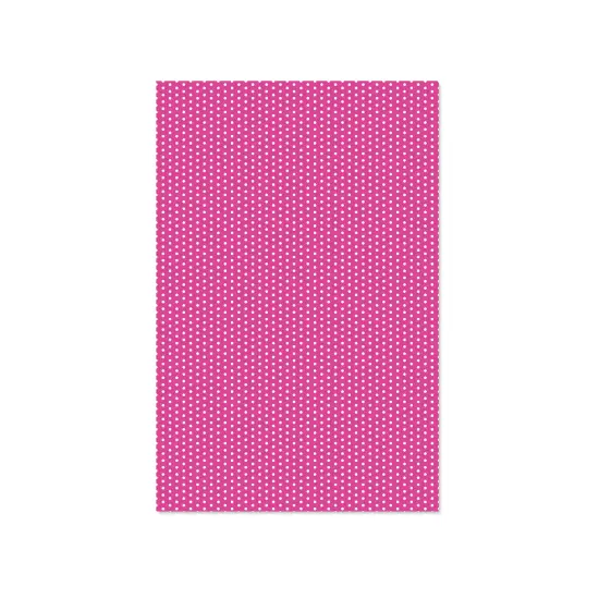 Happy Crafters&reg; Polka Dot 11.8" x 18" Sheet Peach fuzz and white {3}