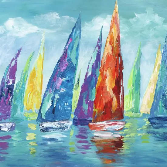 Fine Day Sailing II Poster Print by Nan - Item # VARPDX19764 {1}