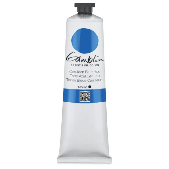 Gamblin Artist's Oil Color - Cerulean Blue Hue, 150 ml tube {2}