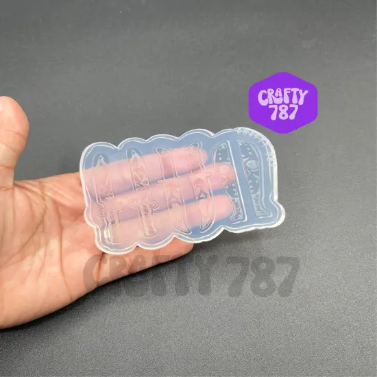 Spooky Knife Bundle Earring Silicone Mold, Resin Jewelry Mold (B15) {2}