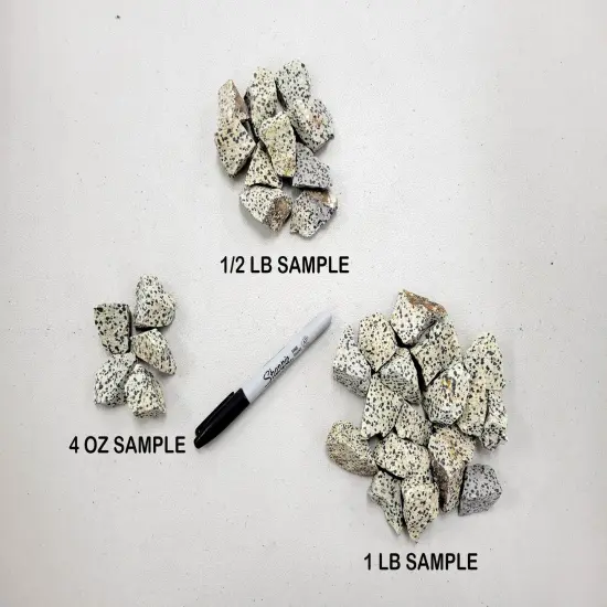 Rough Dalmatian Jasper Stones - Bulk Raw Crystals {4}