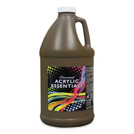 Chromacryl Acrylic Essentials - Raw Umber, 1/2 Gallon {2}