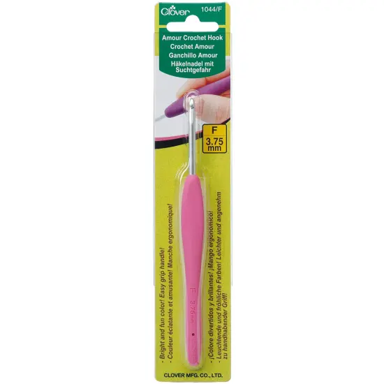 Clover Amour Crochet Hook-Size F5/3.75mm {1}