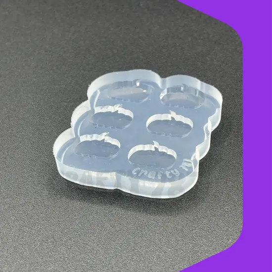 Mini Pumpkin Silicone Mold, Resin Jewelry Mold(d14) {4}