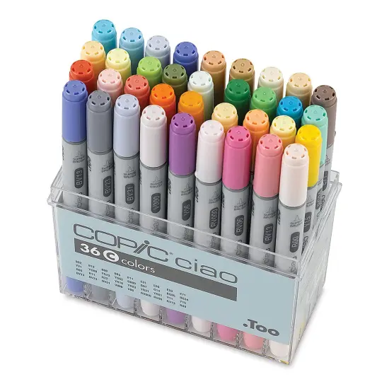 Copic Ciao Double Ended Marker Set - Set C, Set of 36 {2}