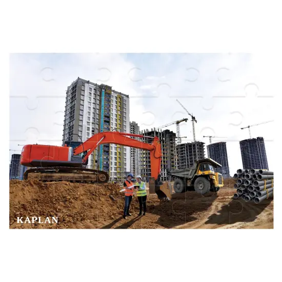 Kaplan Early Learning Company Real Photo 24-Piece Floor Puzzles - Set of 4 {4}