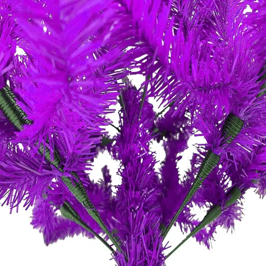 Tree Buddees Purple Halloween/Christmas Tree 4 Feet Tall Decoration {3}