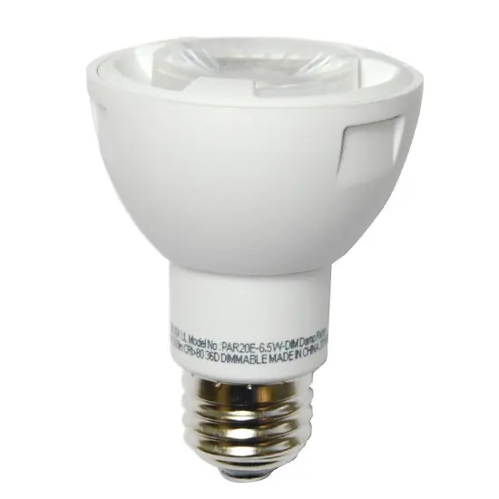 High Quality LED 6.5W 3000K 550 Lumens PAR20 Waterproof Dimmable Warm White Bulb 50w Equiv. {1}