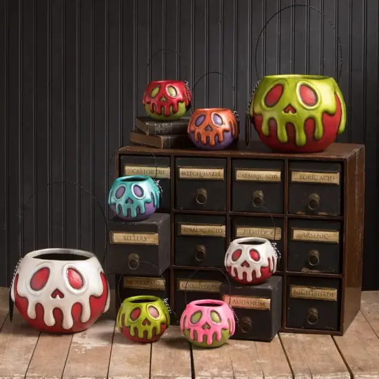 Green Apple Pink Poison Bucket 4.5" {2}