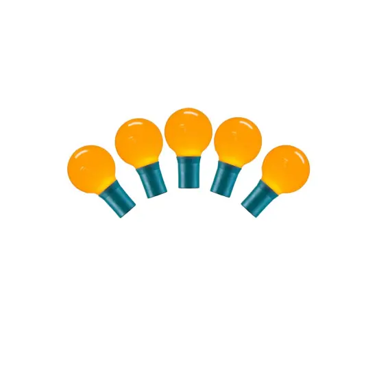 Vickerman 25Lt LED G30 Yellow Ceramic Gw 8 in.Sp 16 ft.L {1}