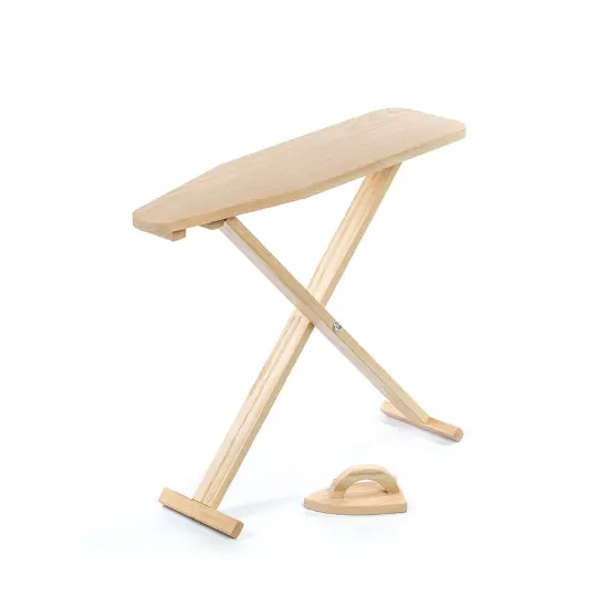 Lehman's Eli & Mattie Amish Made Wood Toy Ironing Board for Imaginary Play {3}