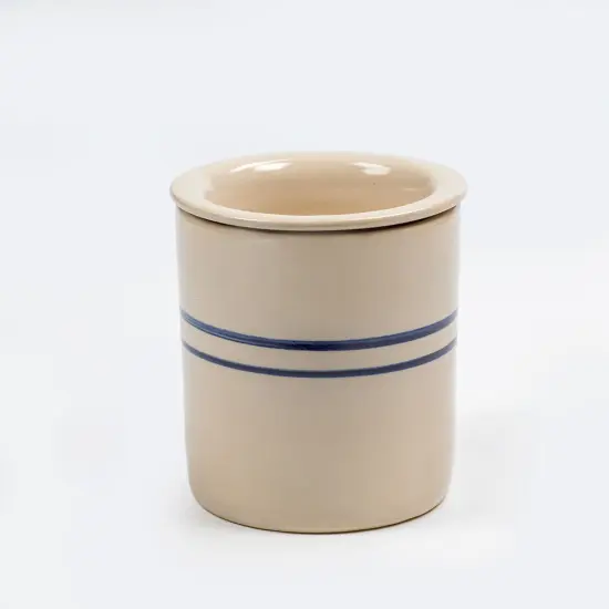 Heritage Blue Stripe Stoneware Cooling Dish {1}