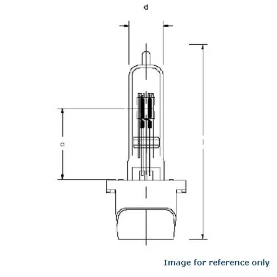 Ushio 750w 77v QXL Halogen Bulb - ETC Source Four Revolution replacement lamp {3}