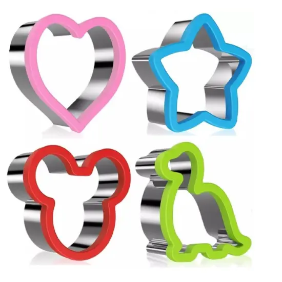 Kitcheniva Stainless Steel Cookie Biscuit Cutter Set {1}