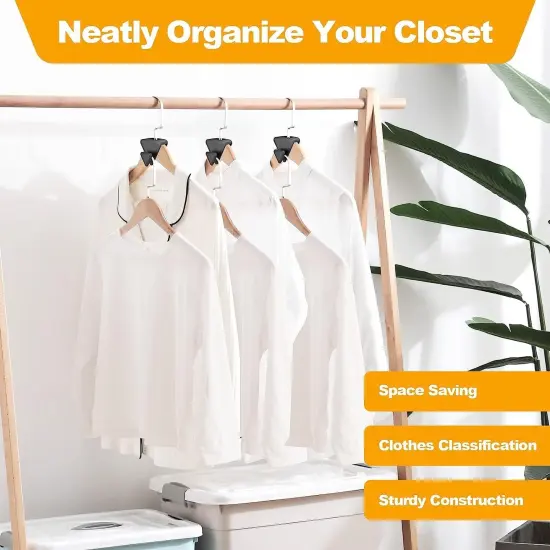 Kitcheniva Space Saving Closet Heavy Duty Hanger Extender {5}