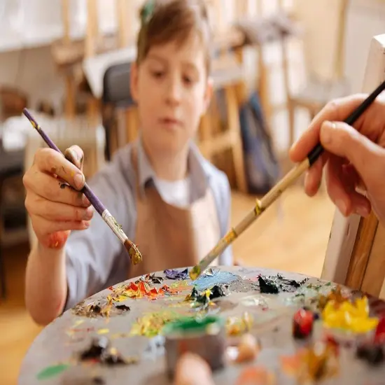 Ohuhu Oil Paint Set, 24 Oil-Based Colors, 12ml/0.42oz x 24 Tubes Non-Toxic Oil Painting Set Supplies for Canvas Painting Artist Kids Beginners Adults Classroom Great Art Supplies Gifts Ideal {6}