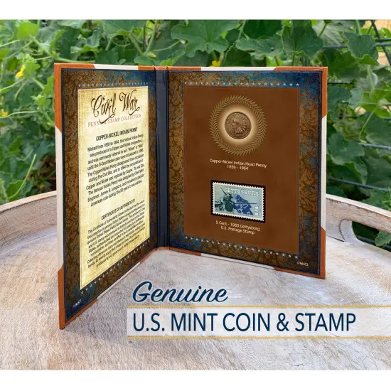 Civil War Penny & Stamp Collection {3}