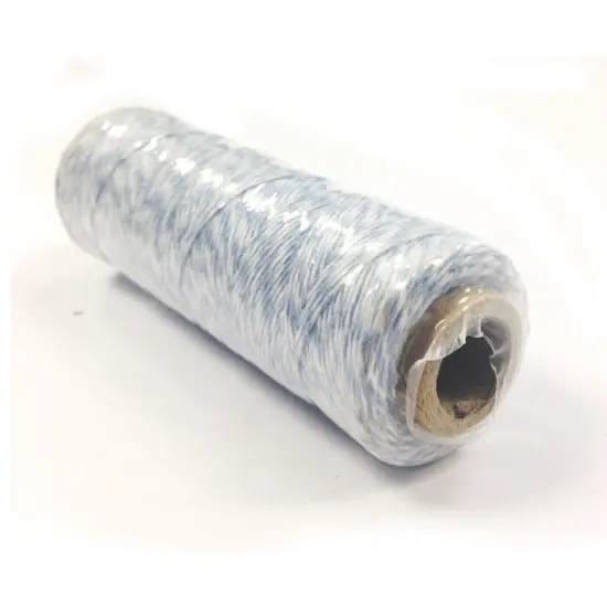 Wrapables Cotton Baker's Twine 4ply 110 Yard, Blue Grey {2}