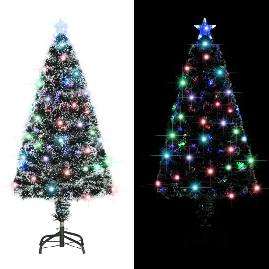 4ft Artificial Christmas Tree with Stand and LEDs {1}