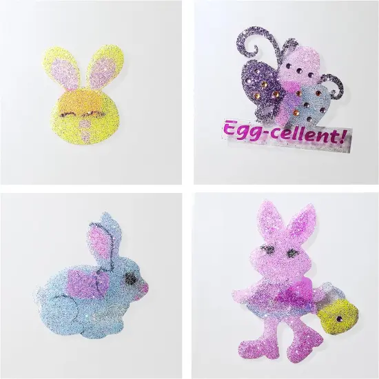 Easter Glitter Sparkle Design Tattoos, pack of 16 by Easter Unlimited {3}