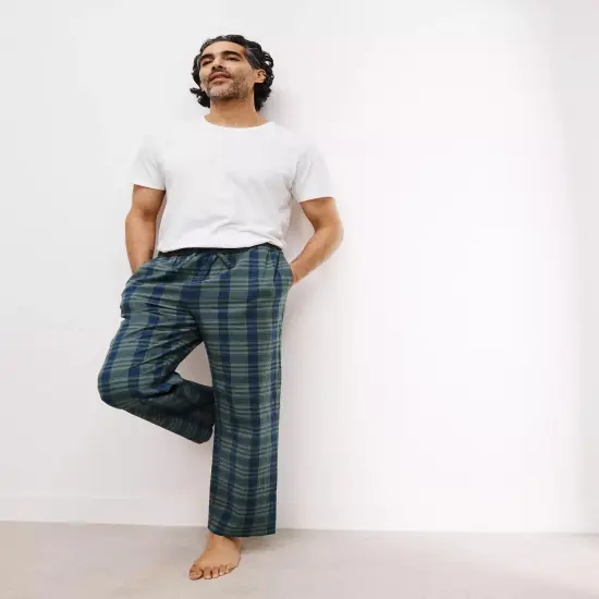 Men's Premium Green Fleece Long pants {6}