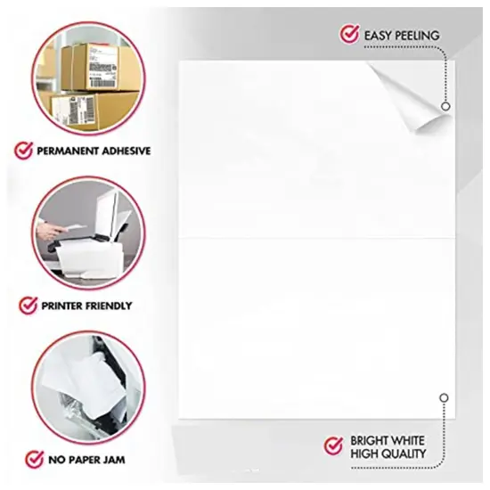 Best Efficient Mailing 3 1/3" x 4" Labels in Convenient 6-Up Mailer Format {3}