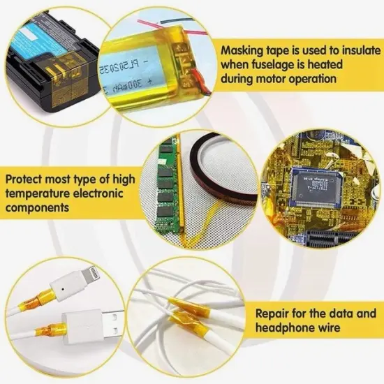 20 rolls Heat resistant Tapes sublimation Press Transfer Thermal TAWNY 6mmx30m SUBLITAPE {6}