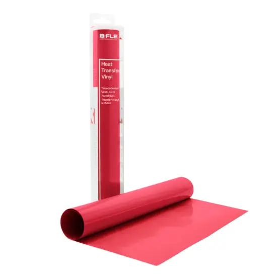 Matte Heat Transfer Vinyl, 700 Series by B-Flex, 40" Red {1}