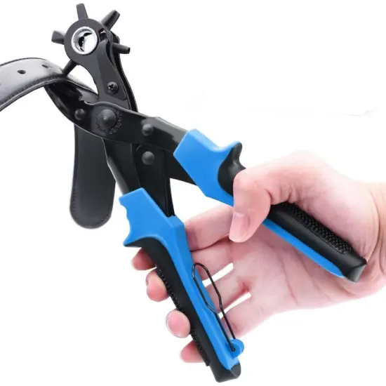 Heavy-Duty Multi-Size Leather Hole Punch Tool {2}