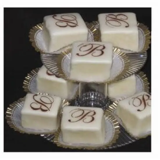 1.25-Inch Modern Monogram Letters Cake Stencil | C991 By Designer Stencils | Cake Decorating Tools | {3}