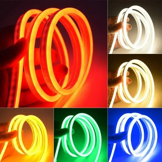 Waterproof 12V Flexible LED Strip Neon Lights {4}