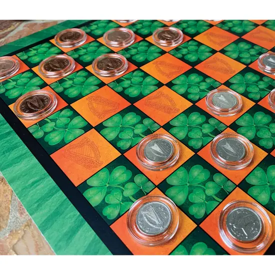 Irish Checker Coin Checker Set {6}