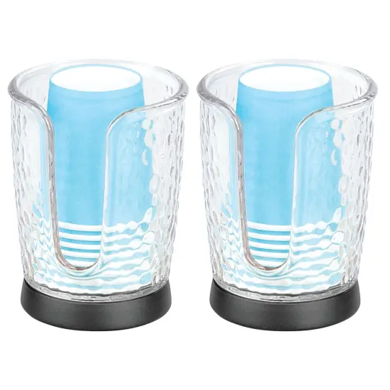 mDesign Plastic/Steel Compact Disposable Cup Dispenser {5}