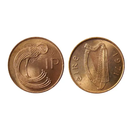 St. Patrick's Day Coin and Stamp Collectible Greeting Card {3}