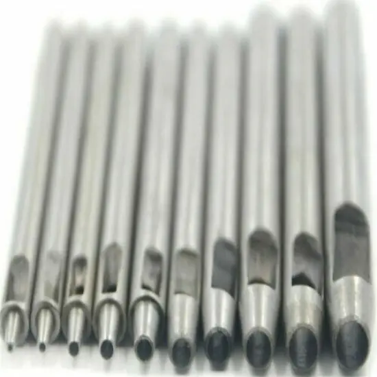 Leather Craft Tool Kit - 18/44 Pieces for Sewing, Punching, Carving, and Stitching {4}