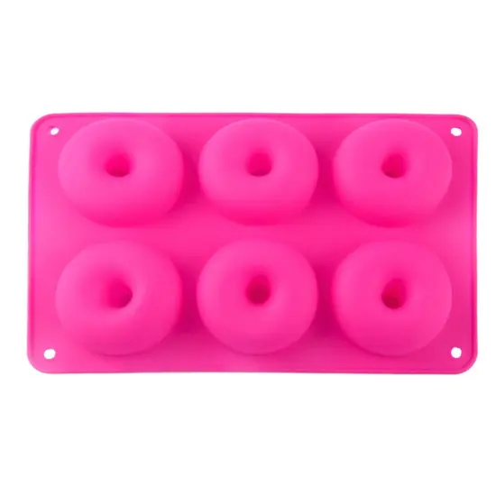 Kitcheniva Silicone Donut Molder Hot pink {1}
