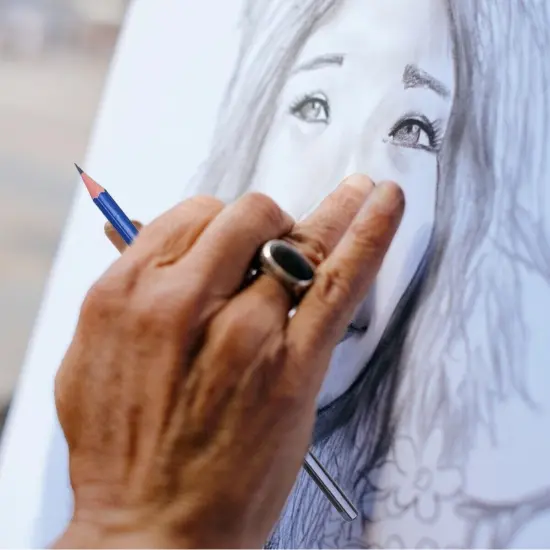 Art Kit with Pencils, Charcoal, and Sketch Tools 29 pcs {2}