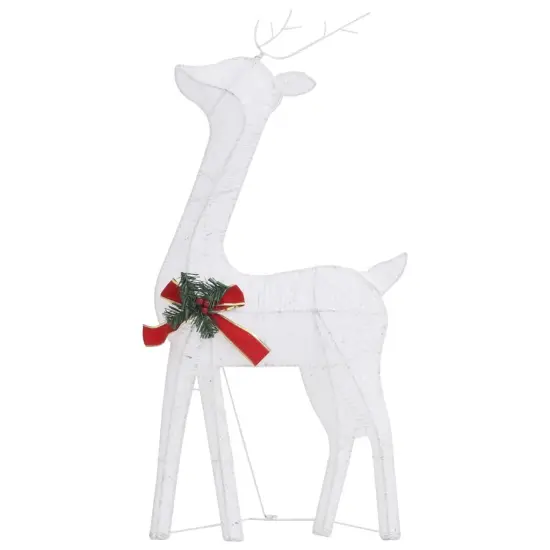 6 pcs Christmas Reindeers with White Mesh {6}