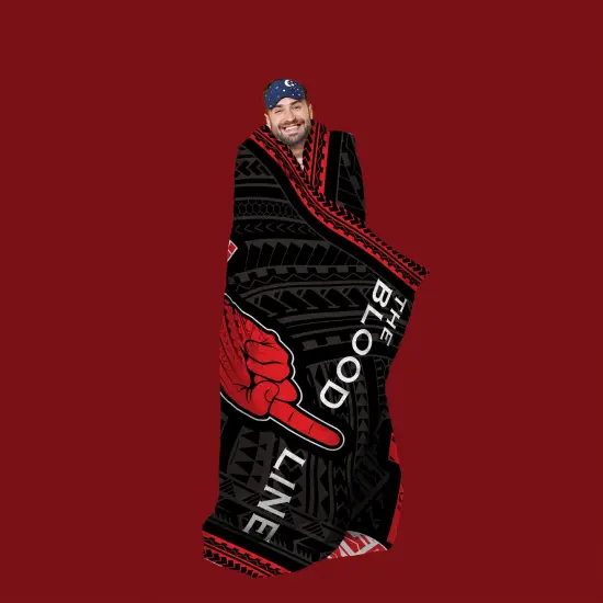 Sleep Squad WWE Bloodline 60” x 80” Raschel Plush Blanket {2}