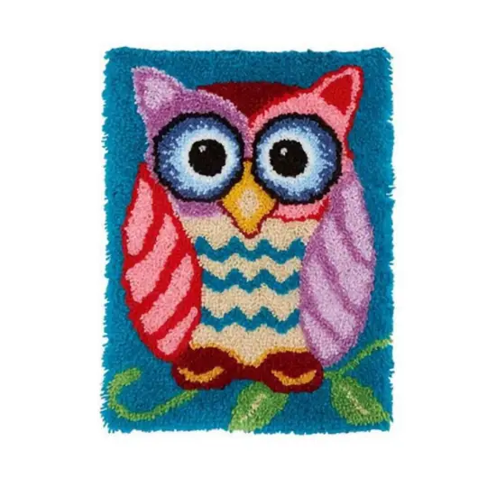 Latch Hook Rug Kit Owl {1}