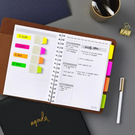 Avery Color-Coding Removable Labels, 1/2" x 1-3/4", Assorted Neon Colors, Non-Printable, 8 Packs, 1,440 Blank Labels Total (21929) {2}