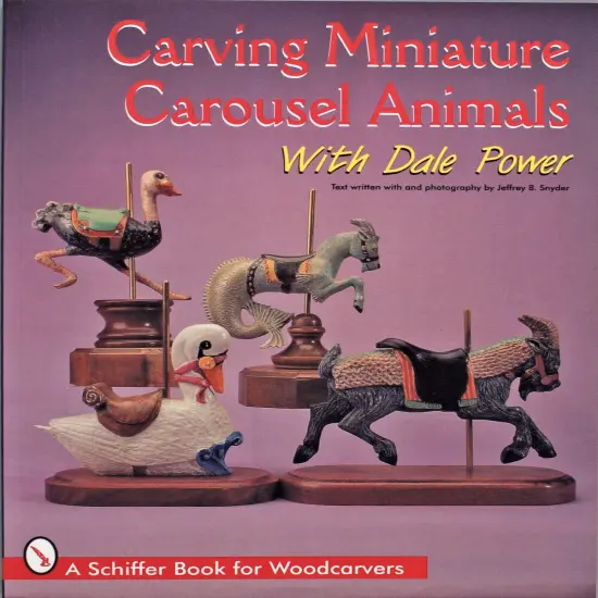 Carving Miniature Carousel Animals with Dale Power {1}