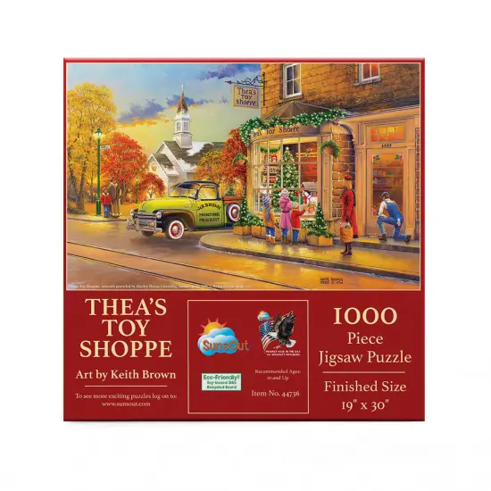 Sunsout Thea's Toy Shoppe 1000 pc Jigsaw Puzzle 44736 {3}