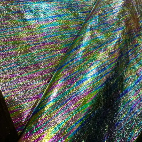 Oil slick holographic foil Vinyl (lightweight) {1}