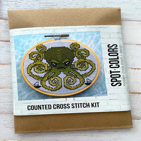 Kraken Counted Cross Stitch Kit {2}