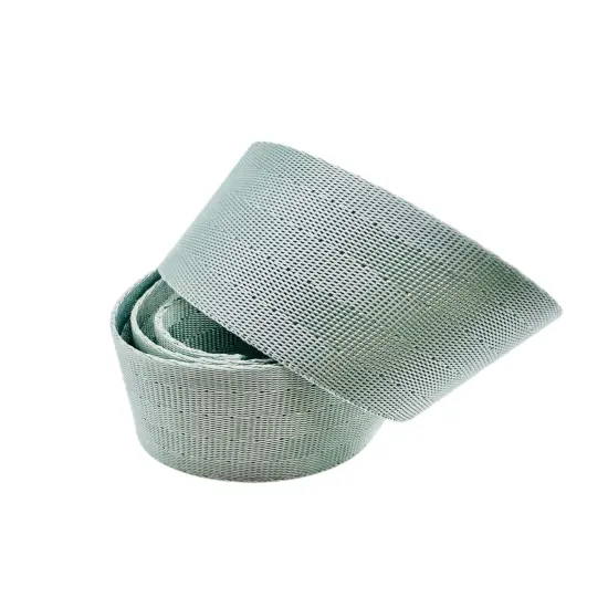Silver 1.5&rdquo; Seatbelt Webbing (by the yard) {1}