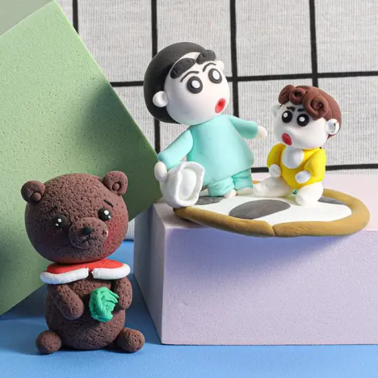 24 Colors Modeling Clay Kit - Air Dry Ultra Light Clay, Safe & Non-Toxic, Great Gift for Kids. {2}