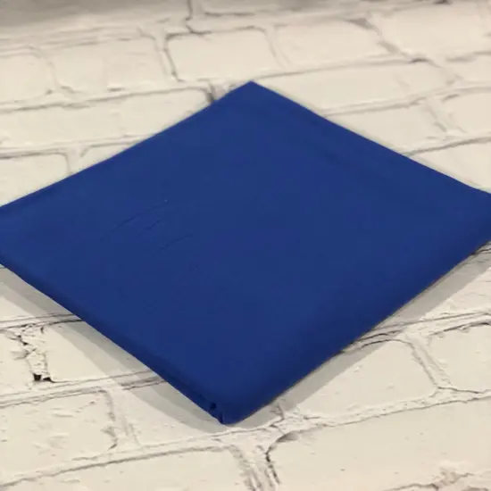 Primary Blue Bamboo Spandex Solid {1}