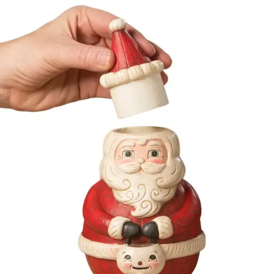 St. Nick Jolly Jar 7.75" {2}
